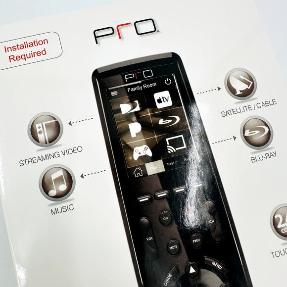 Pro24.r Plus Remote and Charging Dock New! Color Touchscreen Home Entertainment - Picture 4 of 9